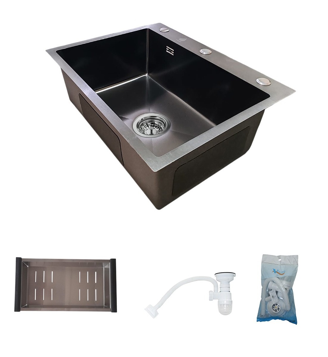 Handmade Sink 60/45 Black