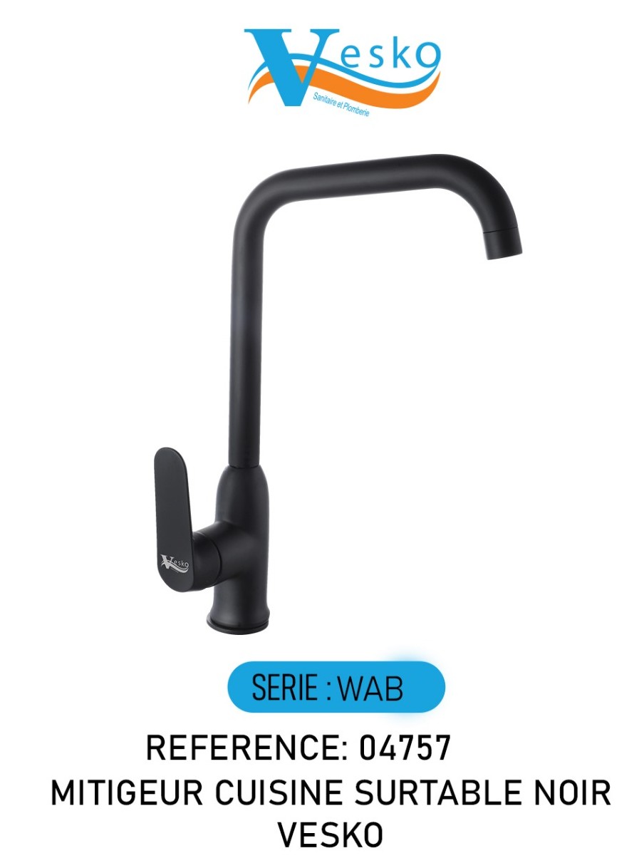 Black Deck Kitchen Mixer